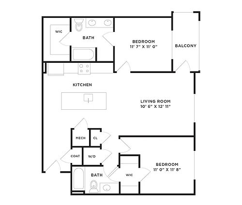 Floor plan B2