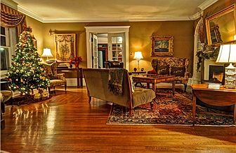 Living Room with Fireplace