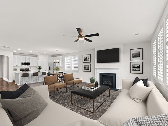 Greenbrier Living Room Furnished