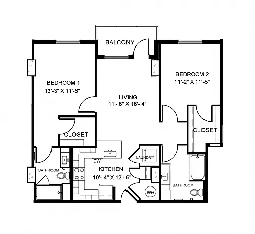 Floor plan Landmark