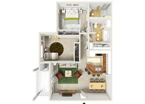 Floor plan Corsica