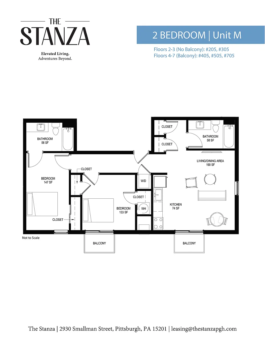 Floor plan Unit Type M