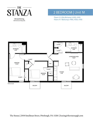 Floor plan Unit Type M