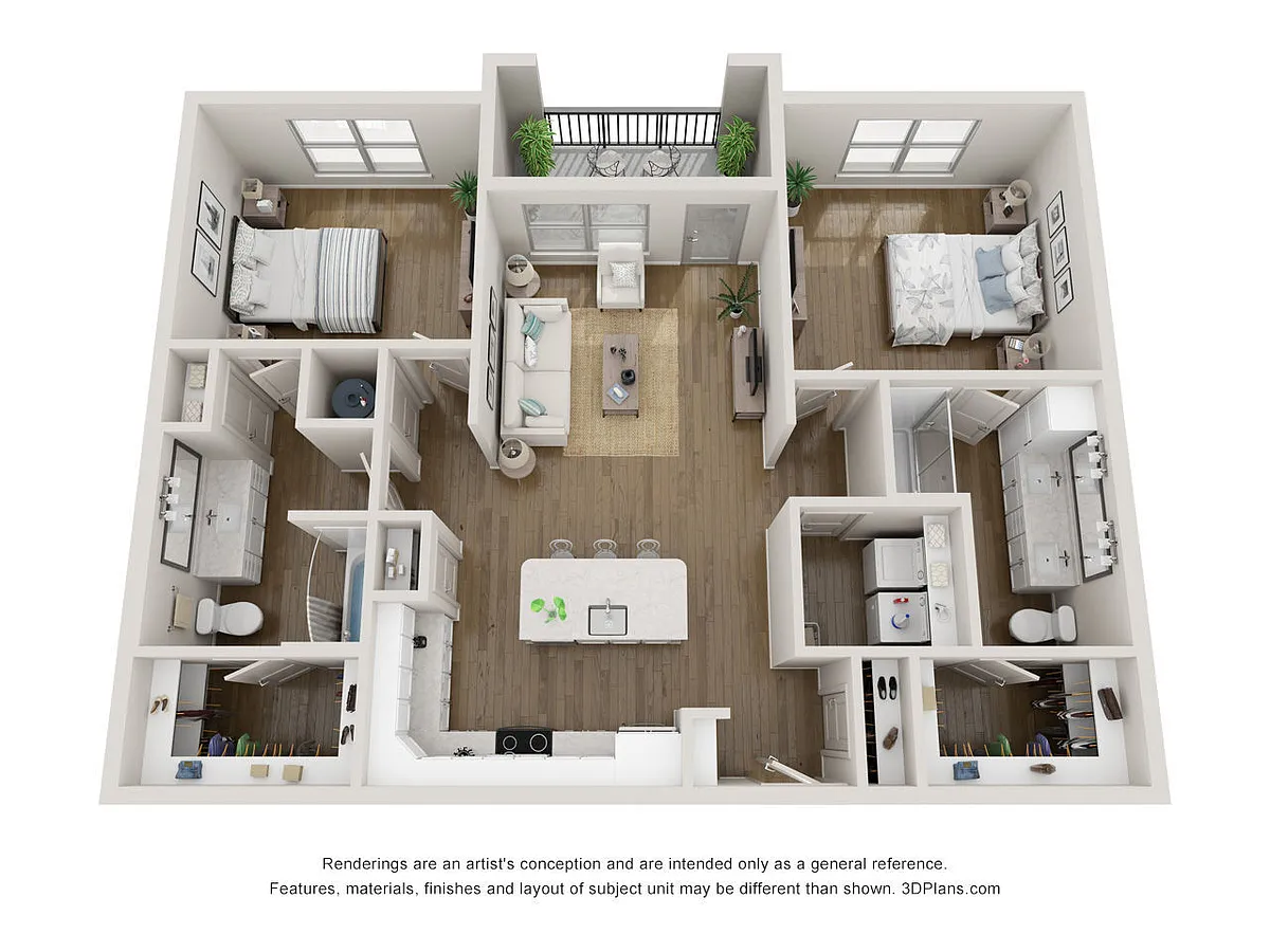 Floor plan B3