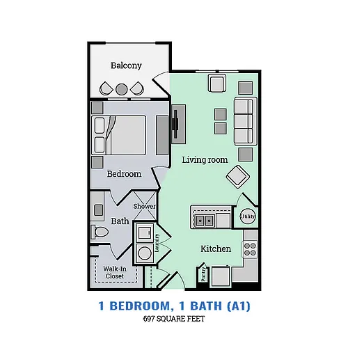 Floor plan A1