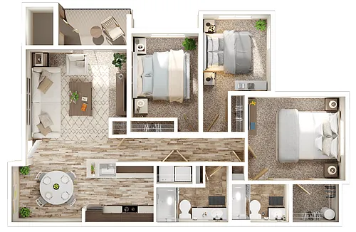 Floor plan Parsley