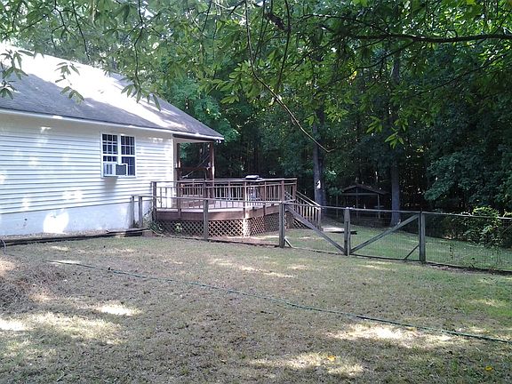 View from side yard