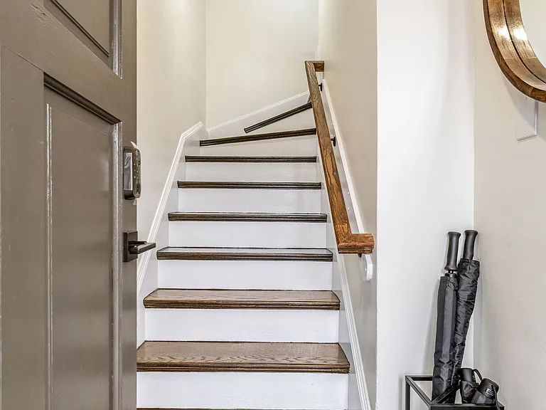 Second Floor Private entrance stairs