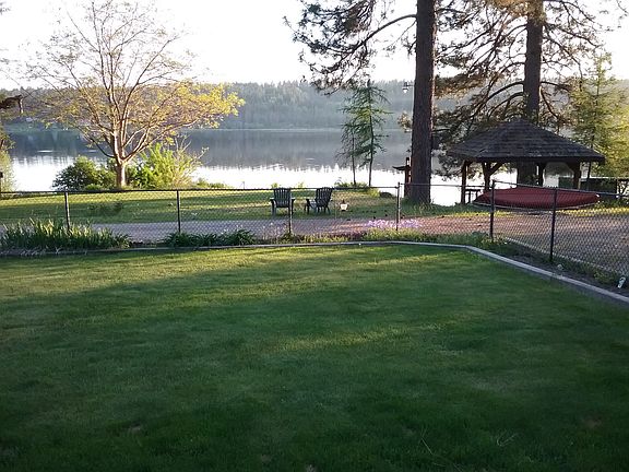 View from covered porch.
