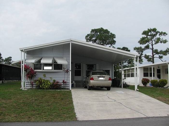 Front facing east