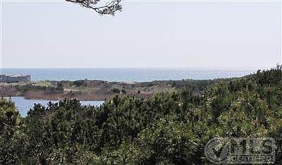 View corridor over Great Pond to the Southwest and Cape Cod Bay.