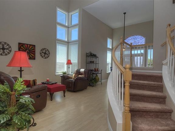 Light and bright entry to this home.