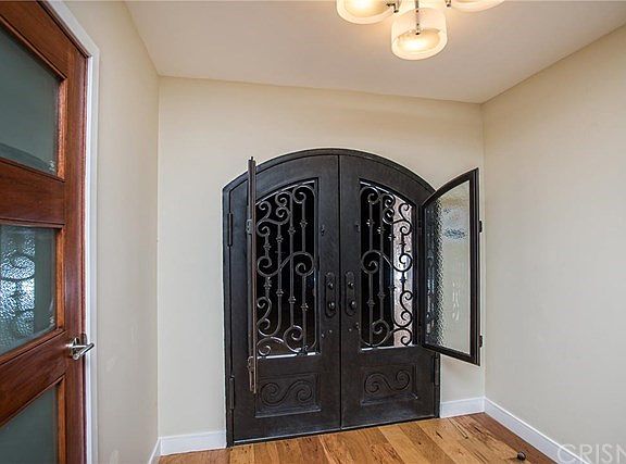 Front Entrance Door View from the Inside.