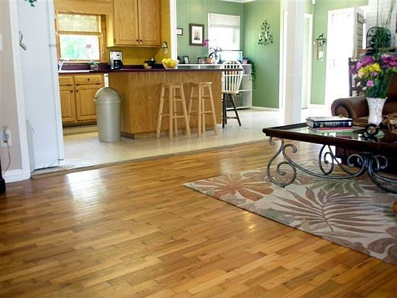 View from front door into Kitchen