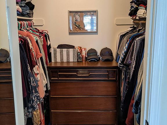 Master walk-in closet