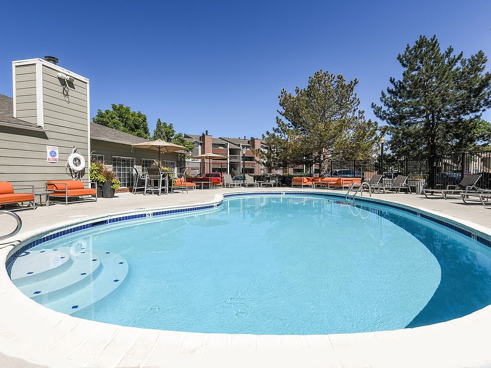 Take full advantage of Colorado's beautiful weather at the sparkling swimming pool.