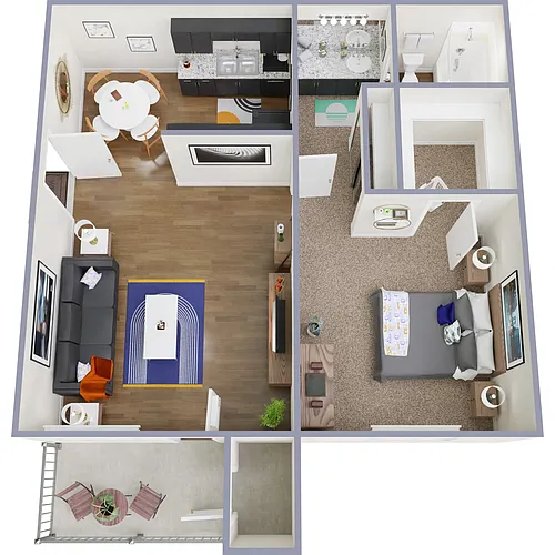 Floor plan Plan B