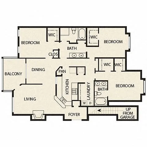 Floor plan C3G