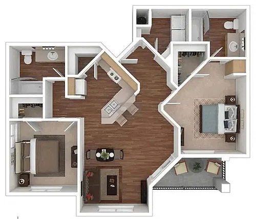 Floor plan Sun Valley