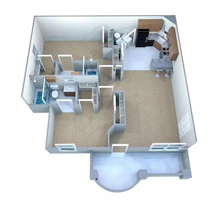 Floor plan Custom Deluxe III