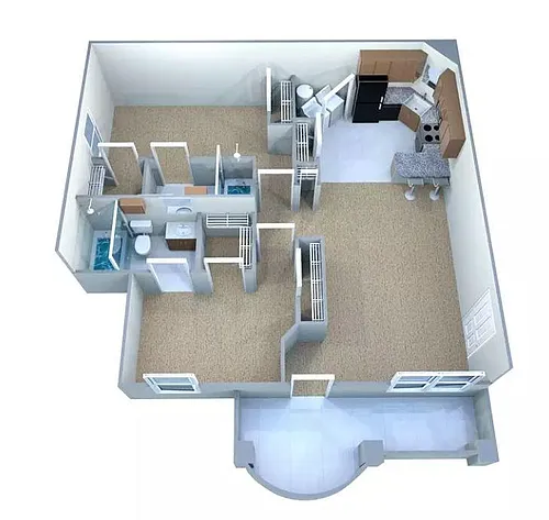 Floor plan Custom Deluxe III