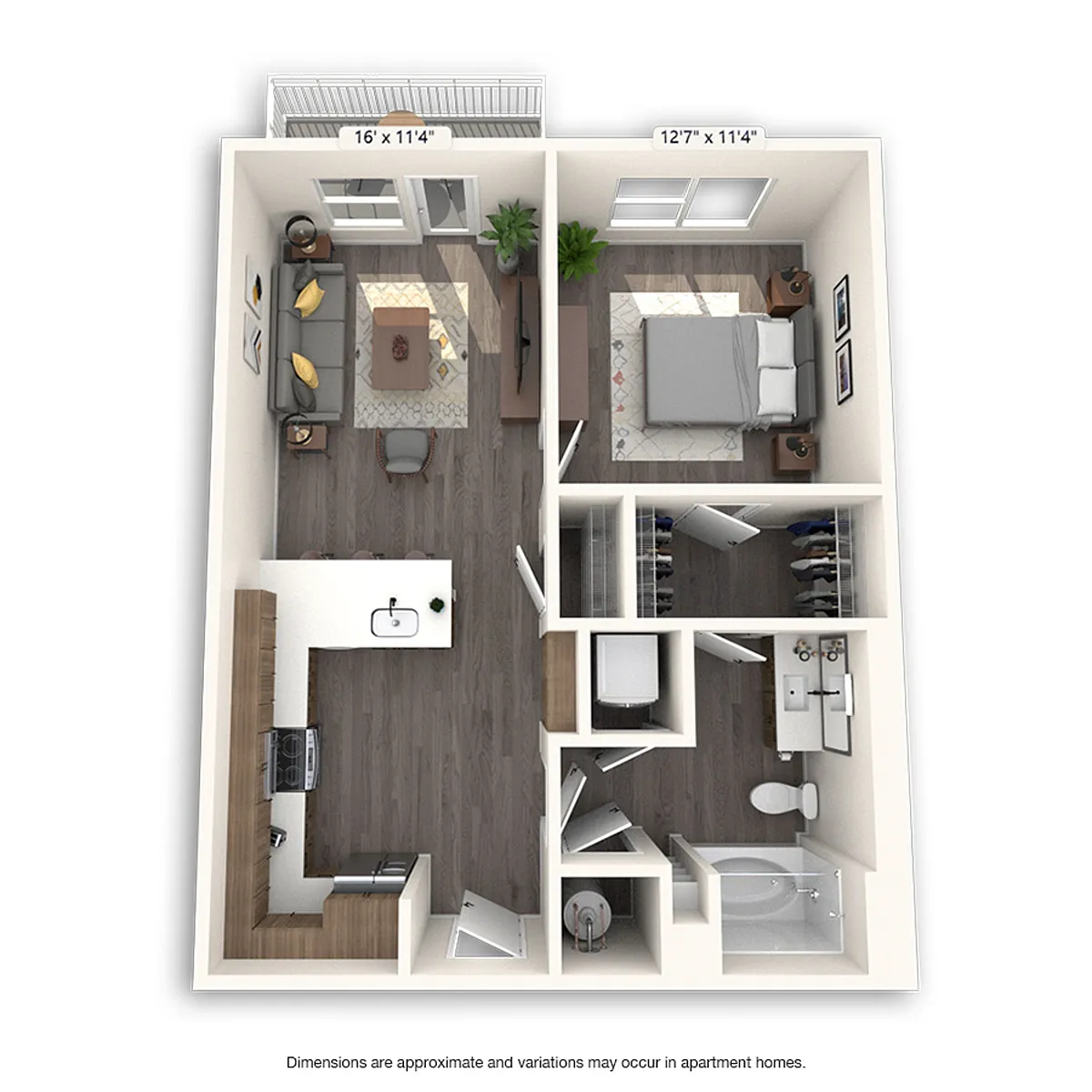 Floor plan Cherry Platinum