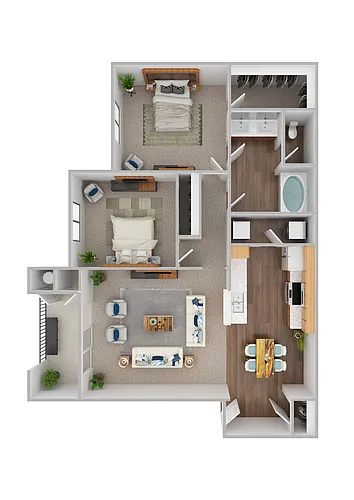 Floor plan The Amador