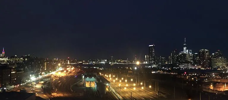 Night View from Balcony