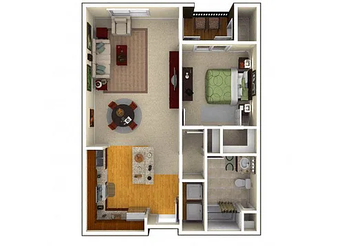 Floor plan Plan 1