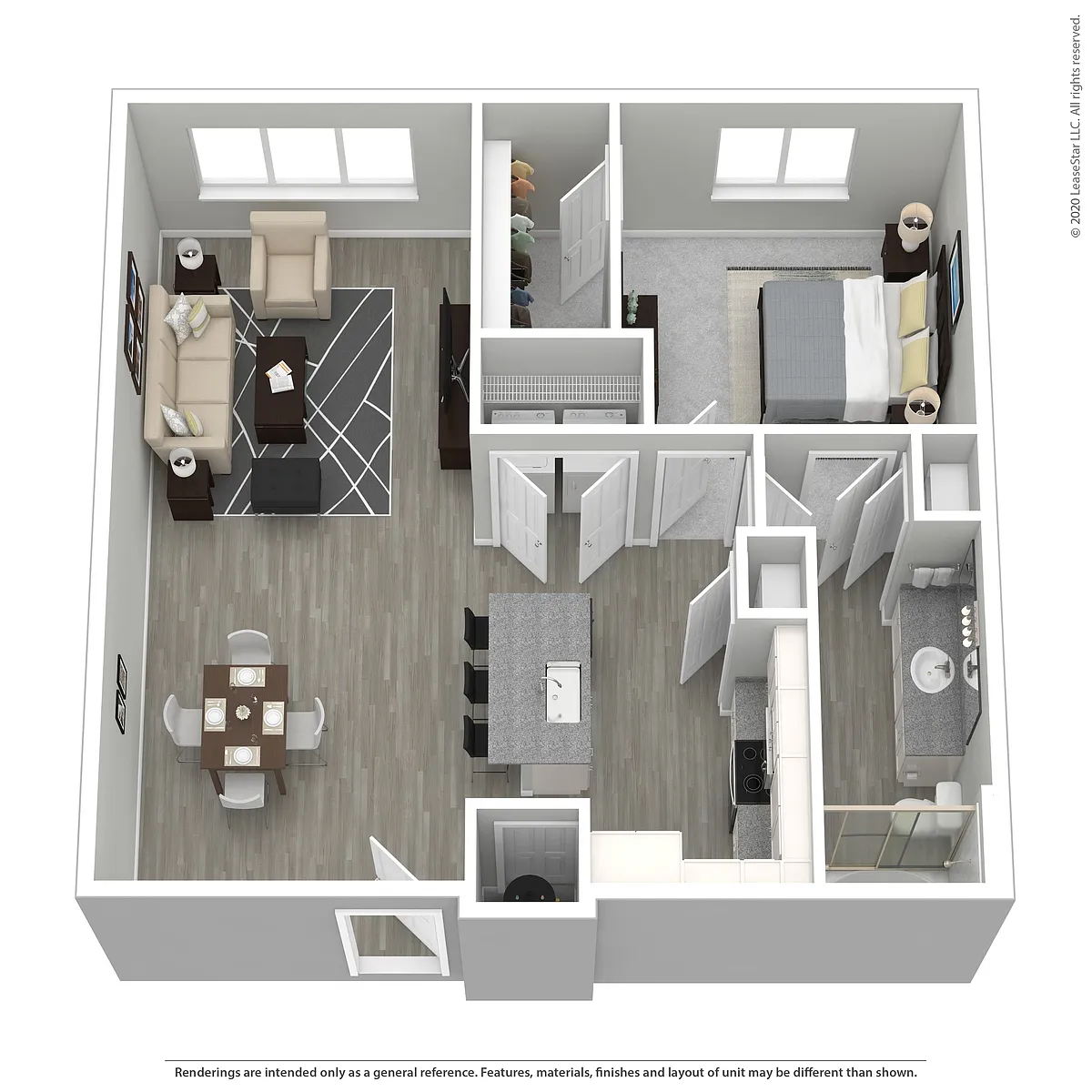 Floor plan Sunset Four