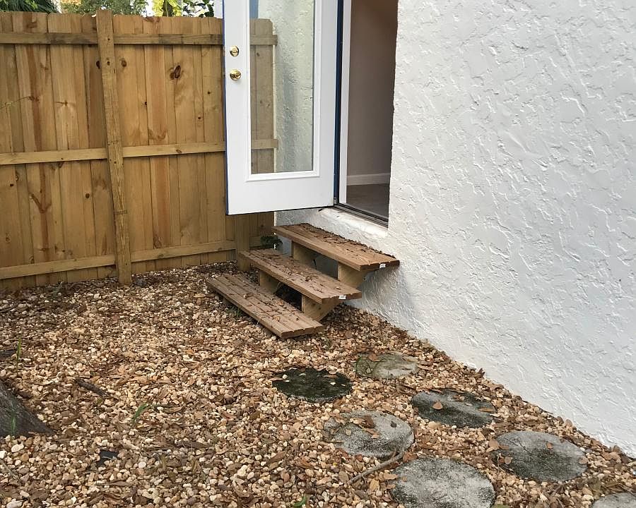 Private Backyard with Fencing