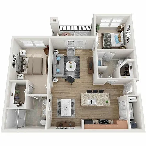 Floor plan Cypress Premier
