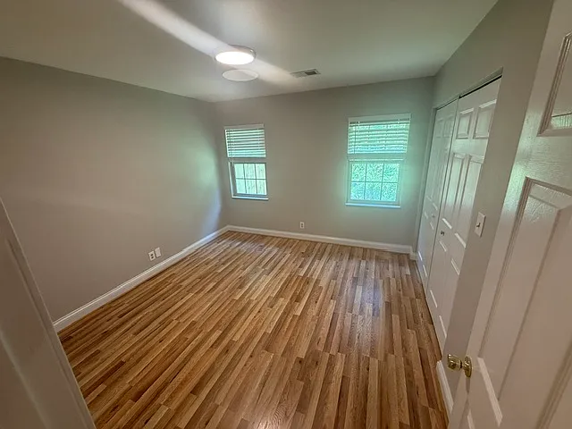 rear bedroom facing backyard