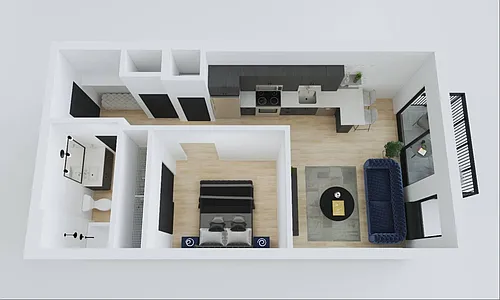 Floor plan van Gogh