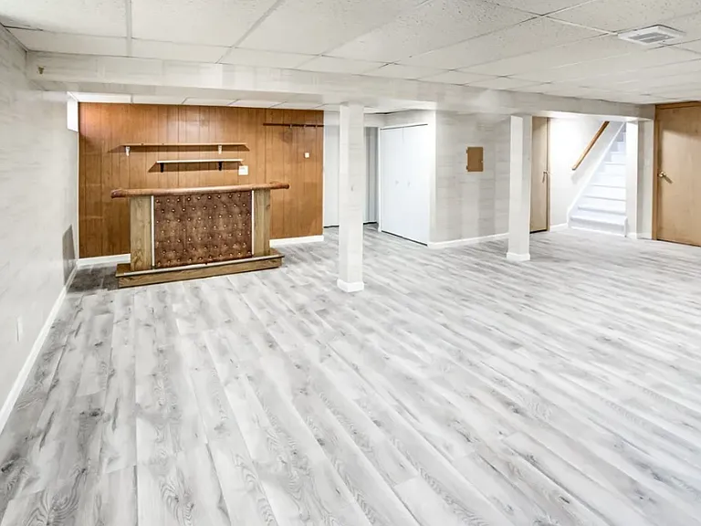 Basement with Closet Space