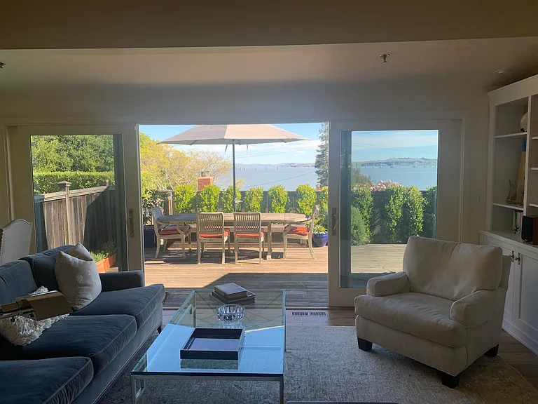 Bay view from Family Room