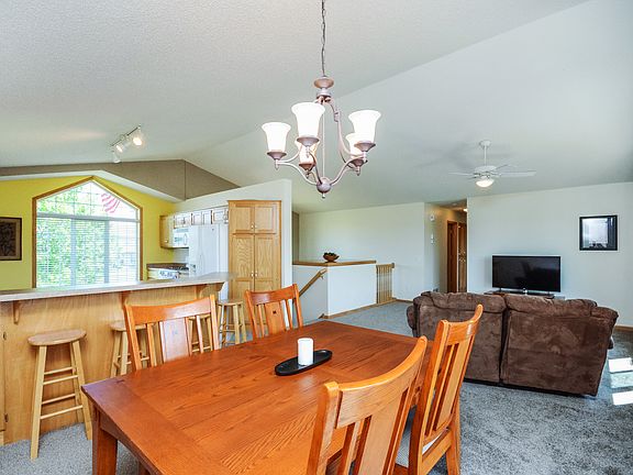 Kitchen/dining/living rooms