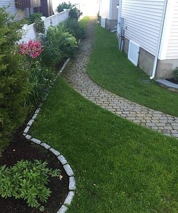 Path to private beach