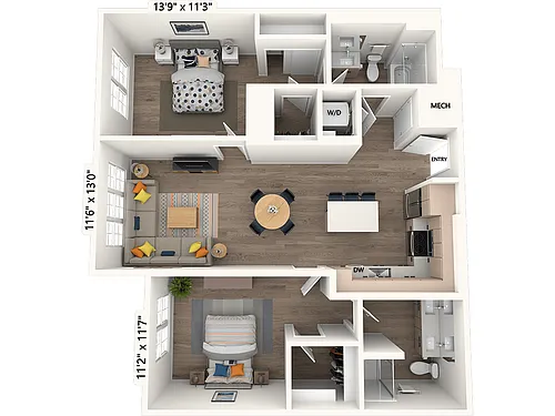 Floor plan BM-08.3-Scheme III