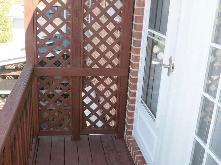 Juliet balcony off master bedroom