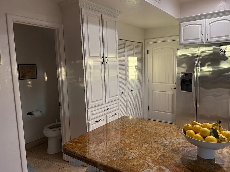 Downstairs half bath