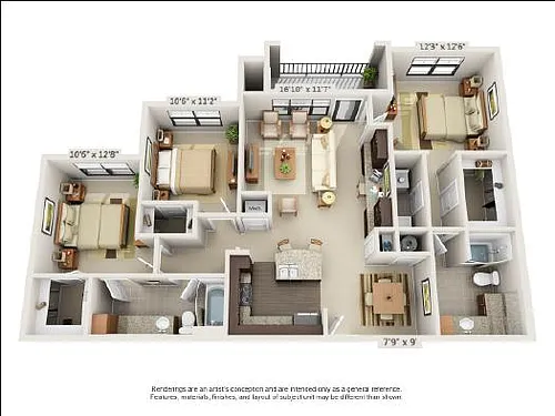 Floor plan C1
