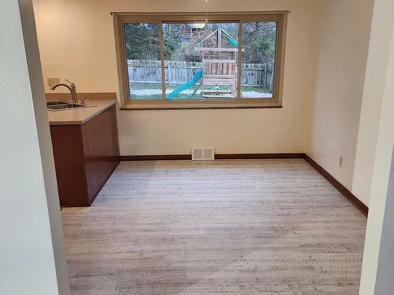 dining room, looking from living room