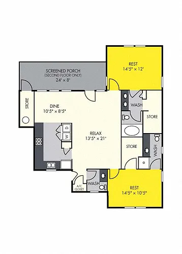 Floor plan Dogwood