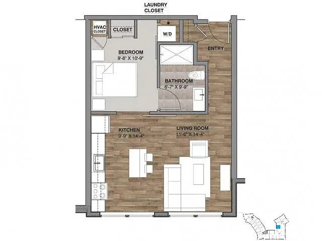 Floor plan M