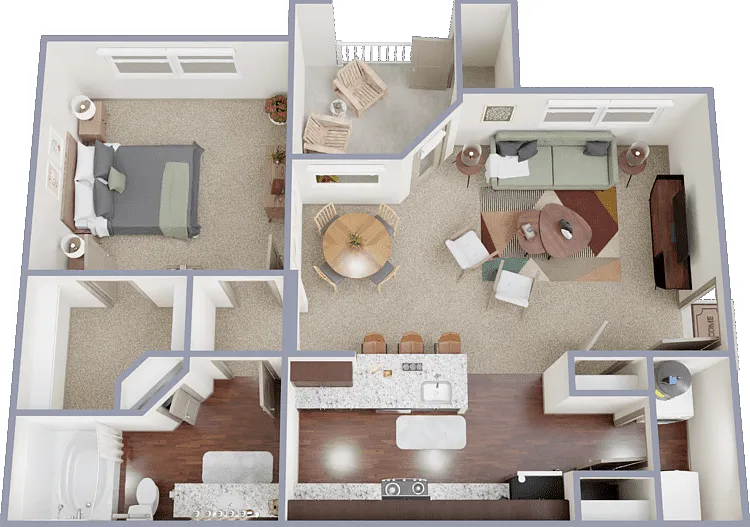 A1 Floorplan Diagram