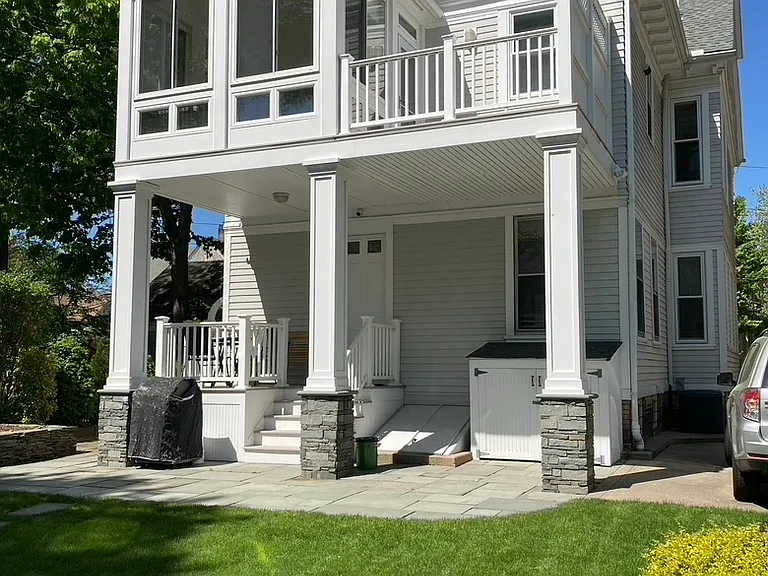full back view of house
