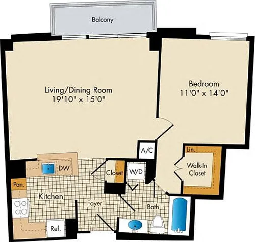 Floor plan Grosvenor