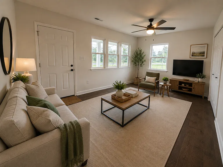 Living Room - staged