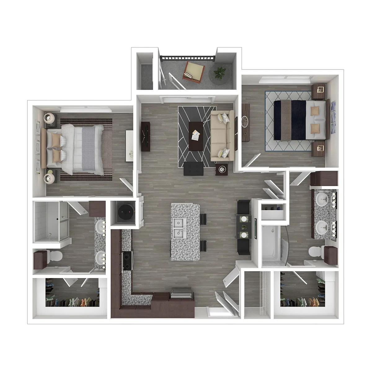 Floor plan B1